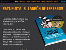 Tablet Screenshot of elladrondecerebros.com